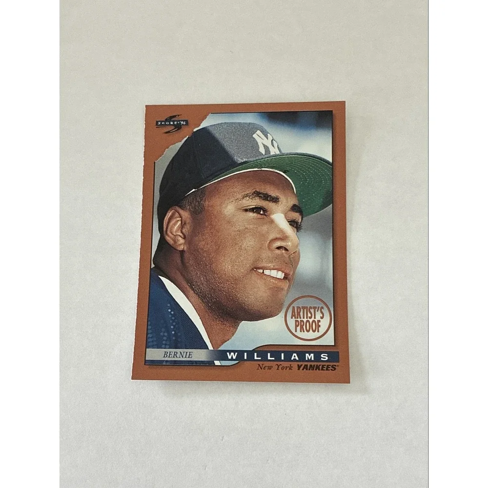 1996 Score - Bernie Williams‎ #68 Dugout Collection Series 2 Artist's Proof